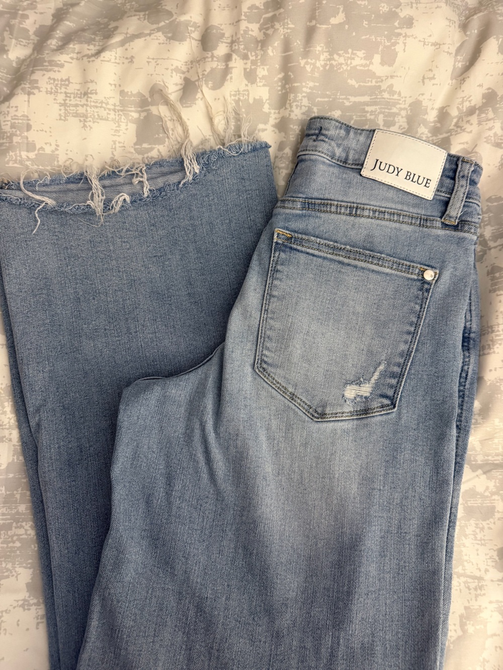 Judy Blue Bayside Bliss Tummy Control Wide Leg Jeans